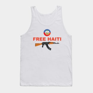 Free Haiti T shirt Tank Top